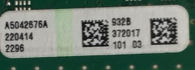 MAIN PARA TV SONY BRAVIA 4K UHD HDR SMART TV / NUMERO DE PARTE A5042676A 932 / 100972432 / A-5042-676-A 932 / 1-009-724-32 / A-5042-692-A / PANEL YDCM055CCS11 / DISPLAY ST5461D11-B / MODELO KD-55X85K / KD55X85K - Imagen 3